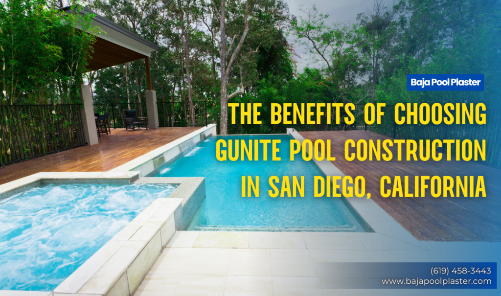 how gunite pool construction works San Diego