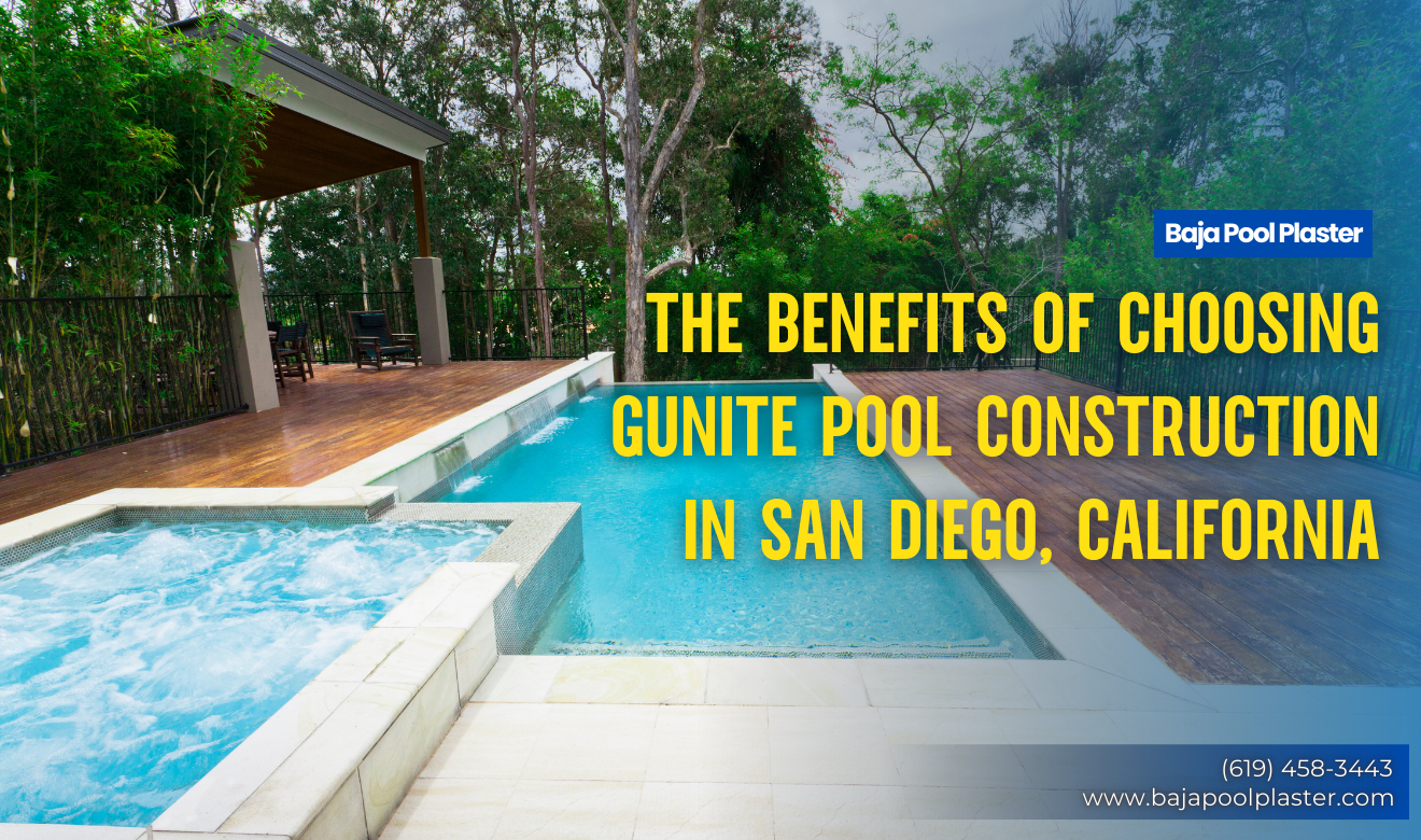 how gunite pool construction works San Diego
